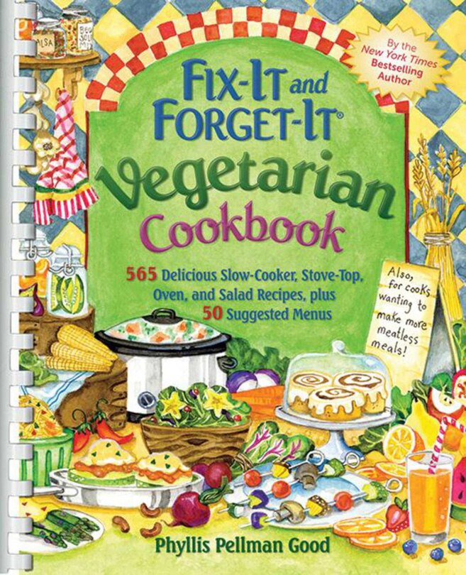Front cover_Fix-It and Forget-It Vegetarian Cookbook