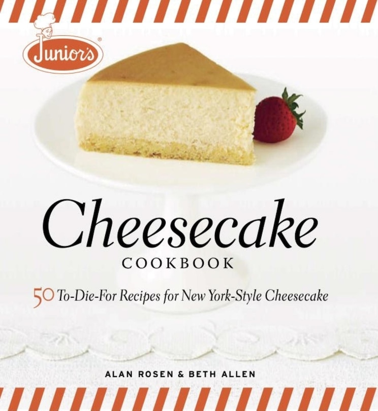 Front cover_Junior's Cheesecake Cookbook