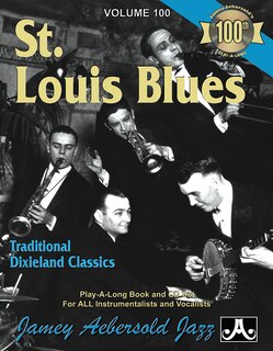Front cover_Jamey Aebersold Jazz -- St. Louis Blues, Vol 100