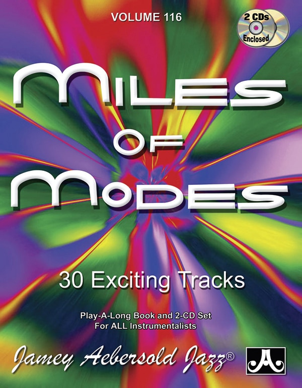 Front cover_Jamey Aebersold Jazz -- Miles of Modes, Vol 116
