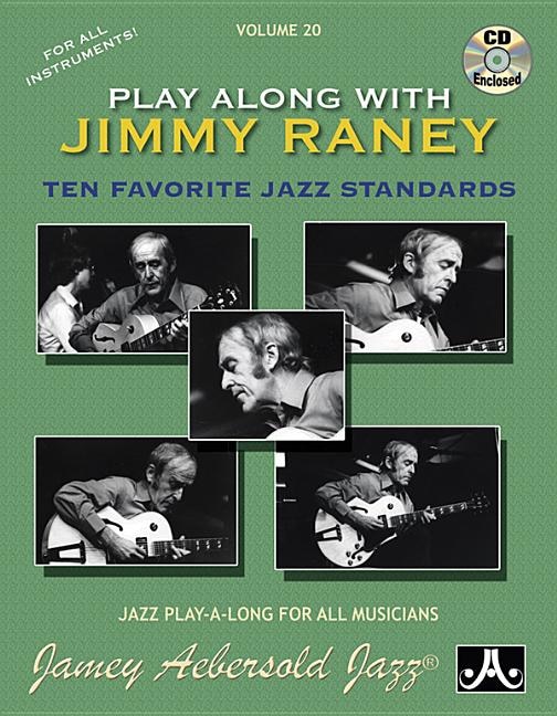 Front cover_Jamey Aebersold Jazz - Play Along With Jimmy Raney, Vol 20