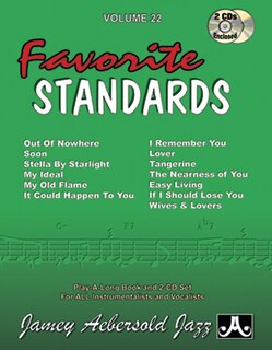 Couverture_Jamey Aebersold Jazz -- Favorite Standards, Vol 22