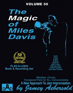 Couverture_Jamey Aebersold Jazz -- The Magic of Miles Davis, Vol 50