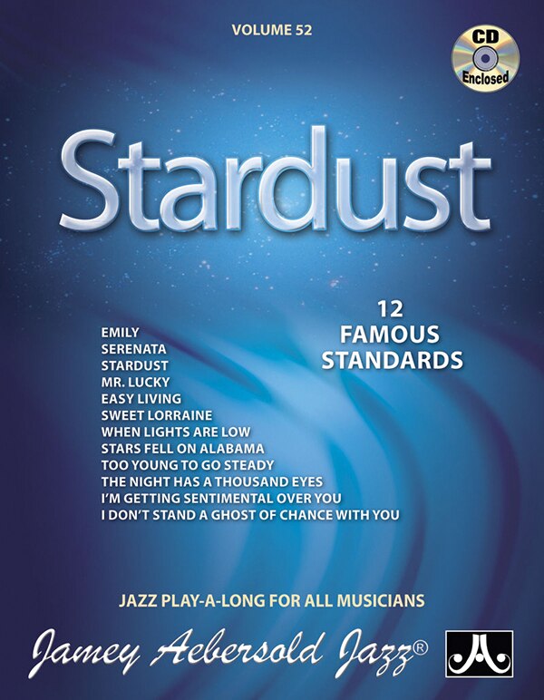 Couverture_Jamey Aebersold Jazz -- Stardust, Vol 52