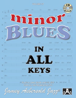 Jamey Aebersold Jazz -- Minor Blues in All Keys, Vol 57: Book & CD