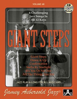Front cover_Jamey Aebersold Jazz -- Giant Steps, Vol 68