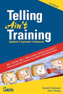 Front cover_Telling Ain't Training