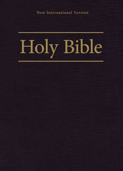 Niv, Worship Bible, Hardcover, Black