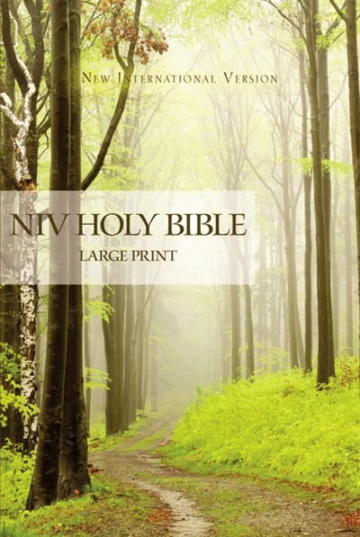 Front cover_Niv, Holy Bible, Large Print, Paperback
