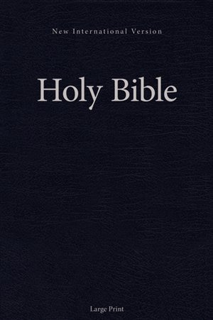 Niv, Holy Bible, Large Print, Blue