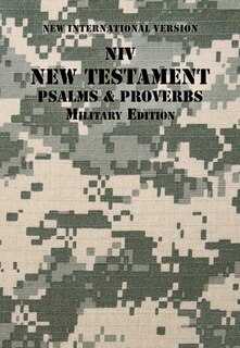 Niv, New Testament With Psalms And   Proverbs, Military Edition, Paperback, Digi Camo