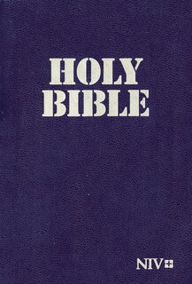 Niv, Military Edition Holy Bible, Compact, Paperback, Navy