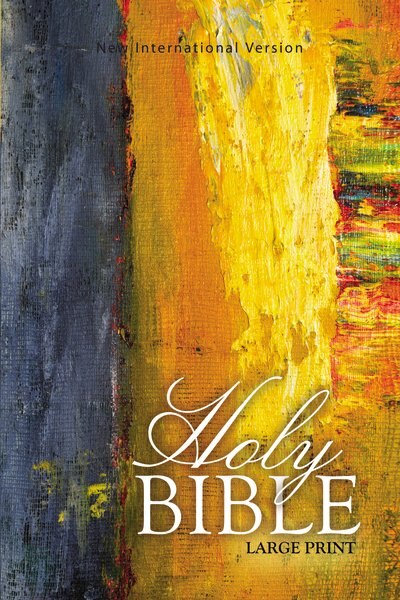 Front cover_Niv, Holy Bible, Large Print, Paperback