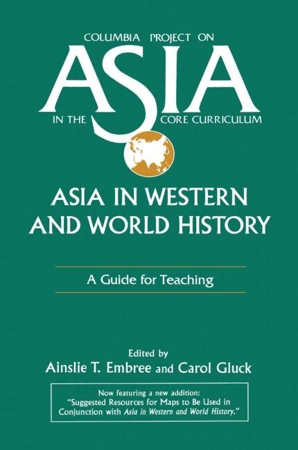 Couverture_Asia in Western and World History
