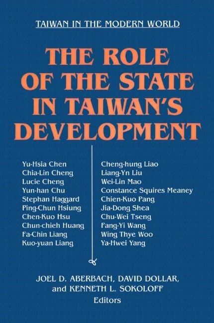 Couverture_The Role Of The State In Taiwan's Development