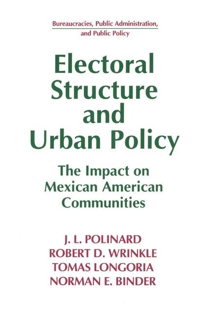 Couverture_Electoral Structure and Urban Policy