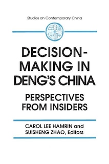 Couverture_Decision-making In Deng's China