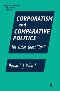 Couverture_Corporatism And Comparative Politics
