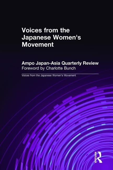 Couverture_Voices from the Japanese Women's Movement