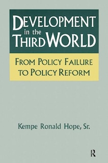 Couverture_Development in the Third World: From Policy Failure to Policy Reform