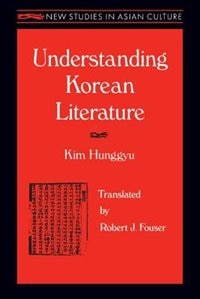 Couverture_Understanding Korean Literature