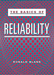 Couverture_Basics of Reliability