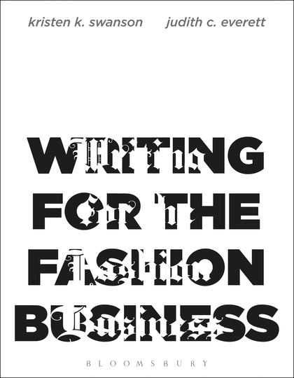 Couverture_Writing for the Fashion Business