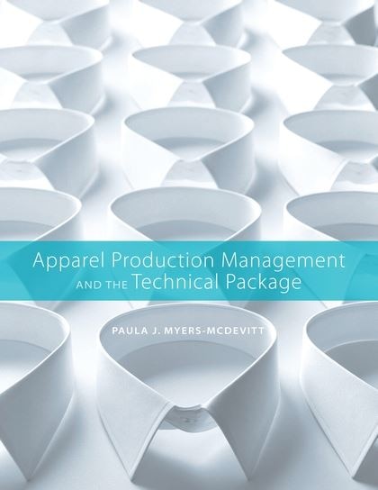 Front cover_Apparel Production Management And The Technical Package