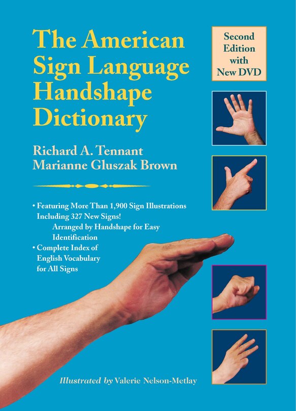 Front cover_The American Sign Language Handshape Dictionary
