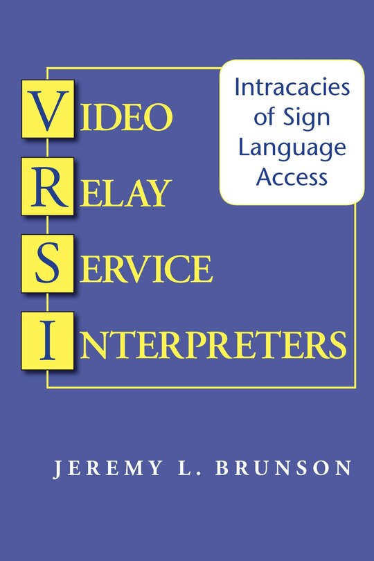 Front cover_Video Relay Service Interpreters