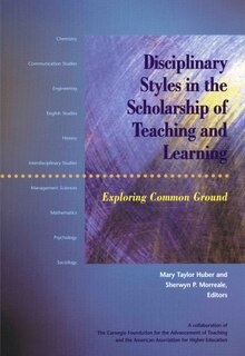 Couverture_Disciplinary Styles in the Scholarship of Teaching and Learning