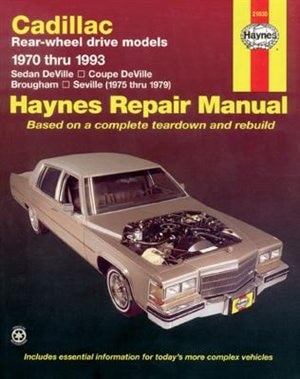 Couverture_Cadillac Rear Wheel Drive 1970-93