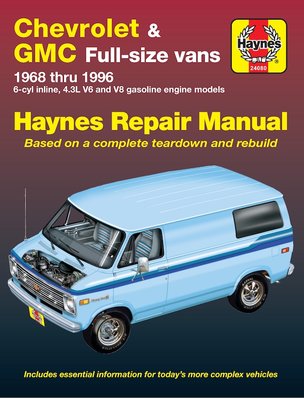 Chevrolet & GMC Full-Size Vans 1968-96