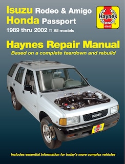 Front cover_Isuzu Rodeo & Amigo 1989-02