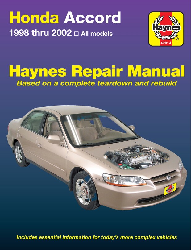 Front cover_Honda Accord 1998-02