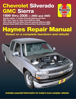 Couverture_Chevrolet Silverado GMC Sierra Pick-Ups '99-'06 Haynes Repair Manual