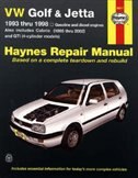 Front cover_VW Golf & Jetta 1993 thru 1998