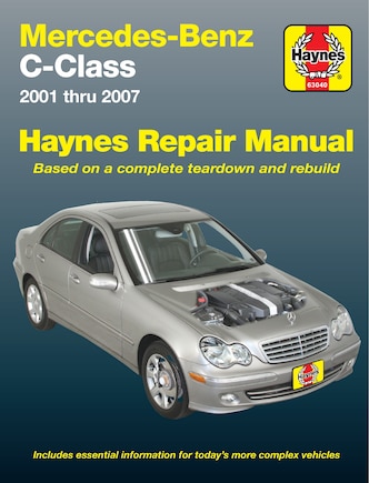 Mercedes-benz C-class 2001 Thru 2007 Haynes Repair Manual