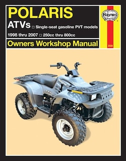 Front cover_Polaris Atvs 250-800cc, '98-'07