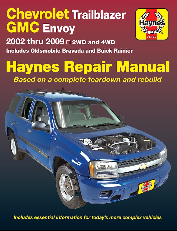 Front cover_Chevrolet Trailblazer, Trailblazer Ext, Gmc Envoy, Gmc Envoy Xl, Olsmobile Bravada & Buick Ranier With 4.2l, 5.3l V8 Or 6.0l V8 Engines (02-09) Haynes Repair Manual