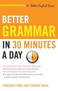 Front cover_Better Grammar In 30 Minutes A Day