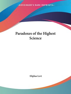 Couverture_Paradoxes of the Highest Science