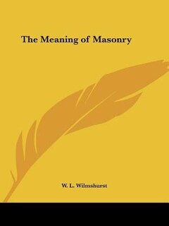 Couverture_The Meaning Of Masonry