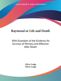 Front cover_Raymond or Life and Death