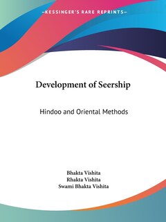 Couverture_Development of Seership