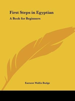 Front cover_First Steps in Egyptian