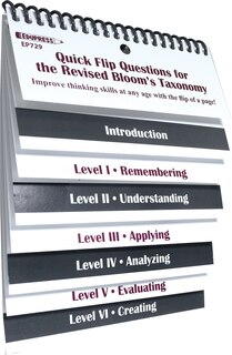 Front cover_Quick Flip Questions for the Revised Bloom Taxonomy