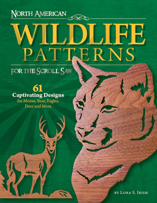 Front cover_North American Wildlife Patterns for the Scroll Saw