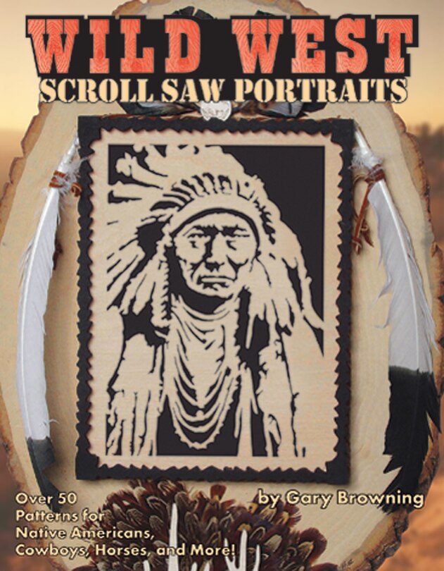 Front cover_Wild West Scroll Saw Portraits