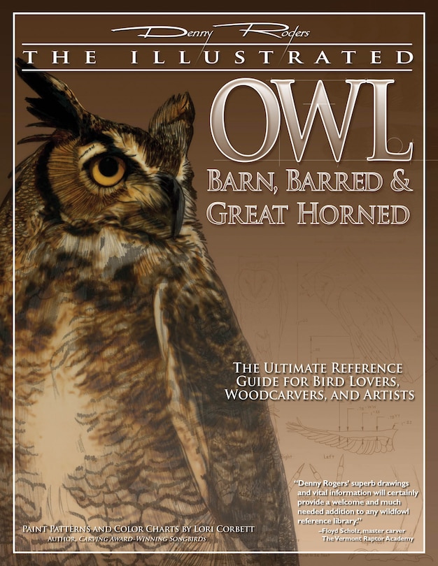 Couverture_Illustrated Owl: Barn, Barred & Great Horned